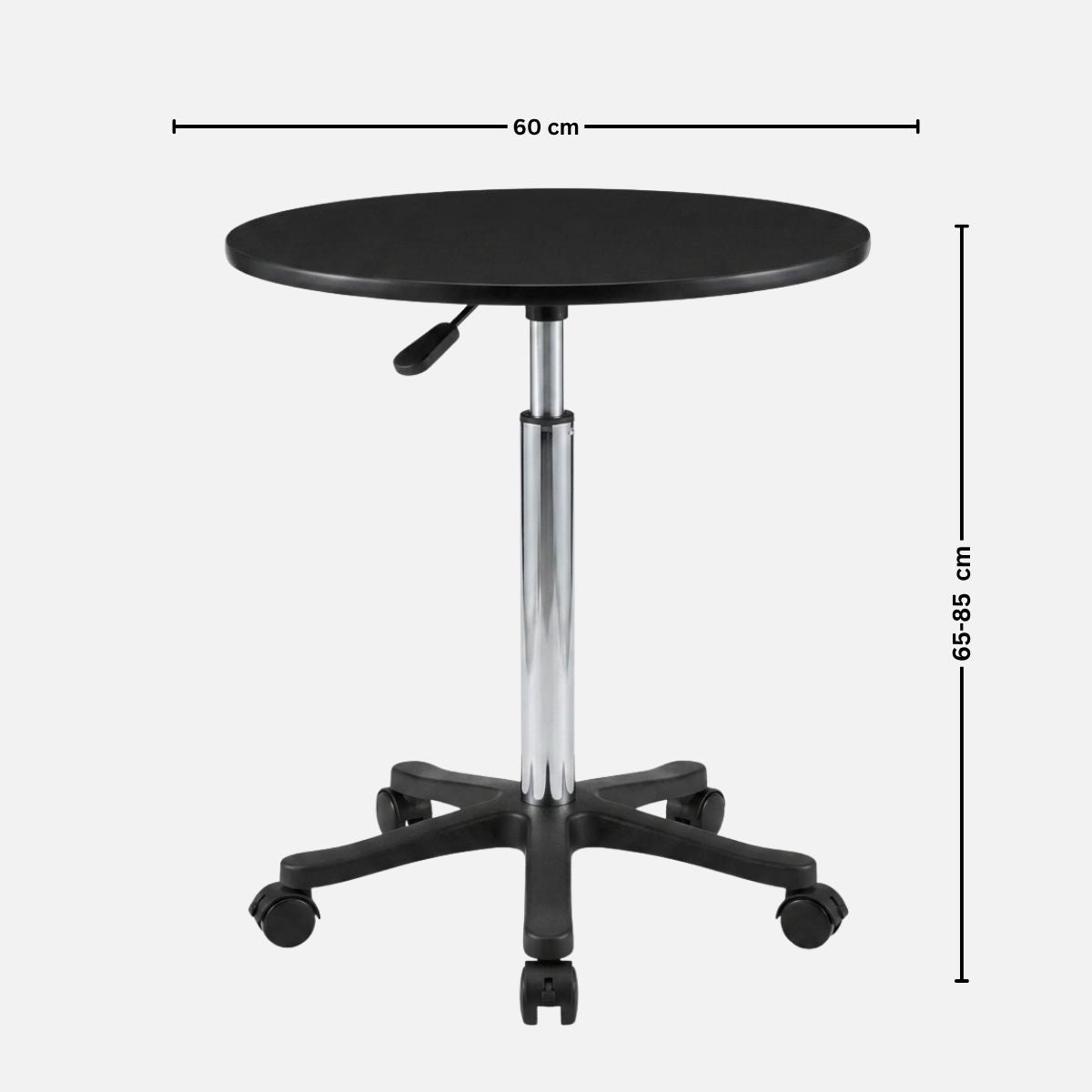Multi-Purpose Round Rolling Table