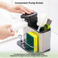 Dish Soap Dispenser with Sponge Holder & Tray - SimplifiNest
