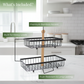 Rectangular Dual Tier Fruit & Vegetable Basket