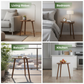 Modern Triangle Tripod Side Table