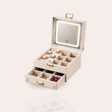 Large LED Jewelry & Makeup Organizer Box