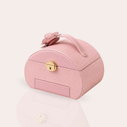 Luxe Leather Bridal Vanity & Jewelry Box