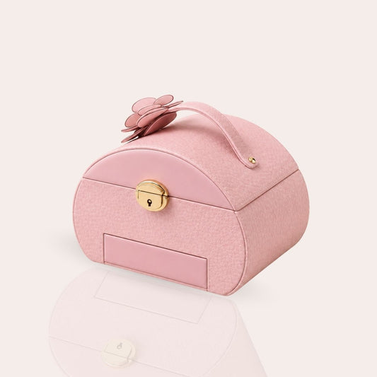 Luxe Leather Bridal Vanity & Jewelry Box