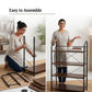 4-Tier Wood & Metal Display Rack