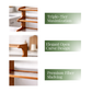 Fiber Panel Detail – SimplifiNest Premium Bamboo Rack Kitchen Organiser India