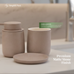 Elegant 3-Piece Ceramic Bathroom Set