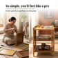 Compact 3-Tier Kitchen Countertop Organizer Rack