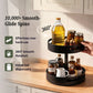 Circular Rotating 360° Kitchen Rack |3-Tier & 2-Tier | Stainless Steel Organizer