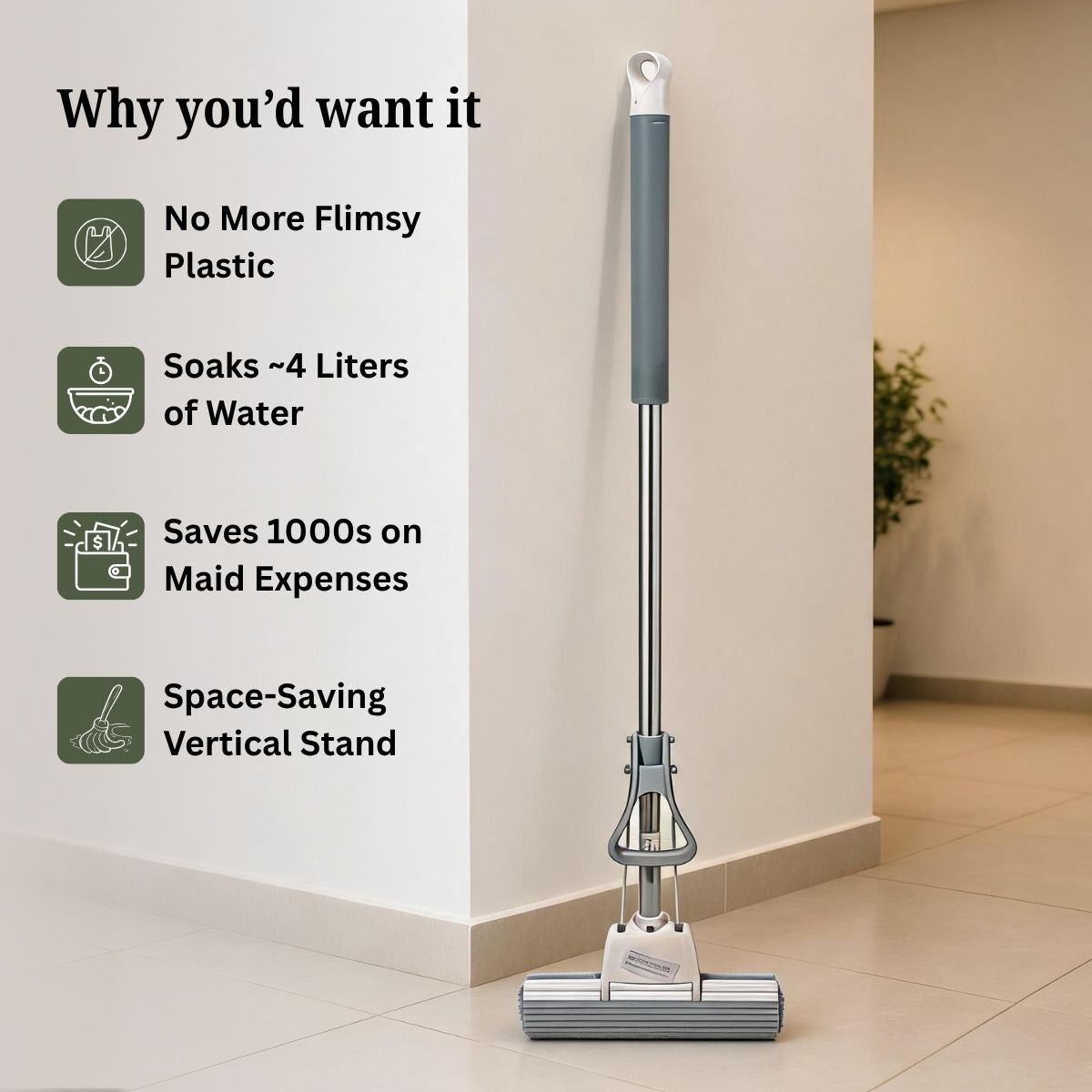 Easy Squeeze Mop