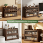 SimplifiNest Bamboo Cabinet in Indian Kitchen – Spice Jars Masala Storage Countertop Organiser