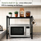 Expandable Carbon Steel Microwave & OTG Stand
