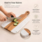 White Marble & Acacia Wood Chopping & Serving Board