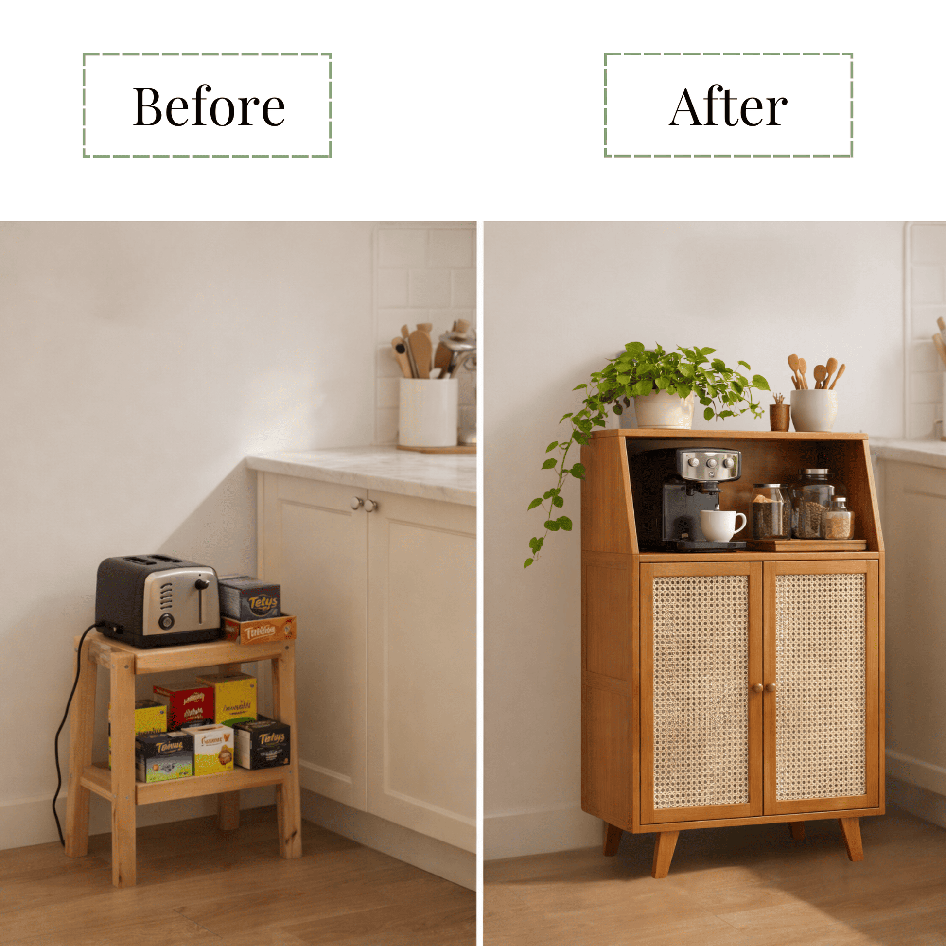 SimplifiNest Bamboo Cabinet Assembly – Easy 30 Minute Setup Floor Storage Organiser India