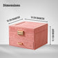Large LED Jewelry & Makeup Organizer Box