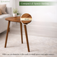 Modern Triangle Tripod Side Table
