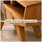 Premium Bamboo Coffee Station & Storage Cabinet