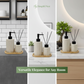 Artisan Ceramic & Bamboo 3-Piece Spa Set