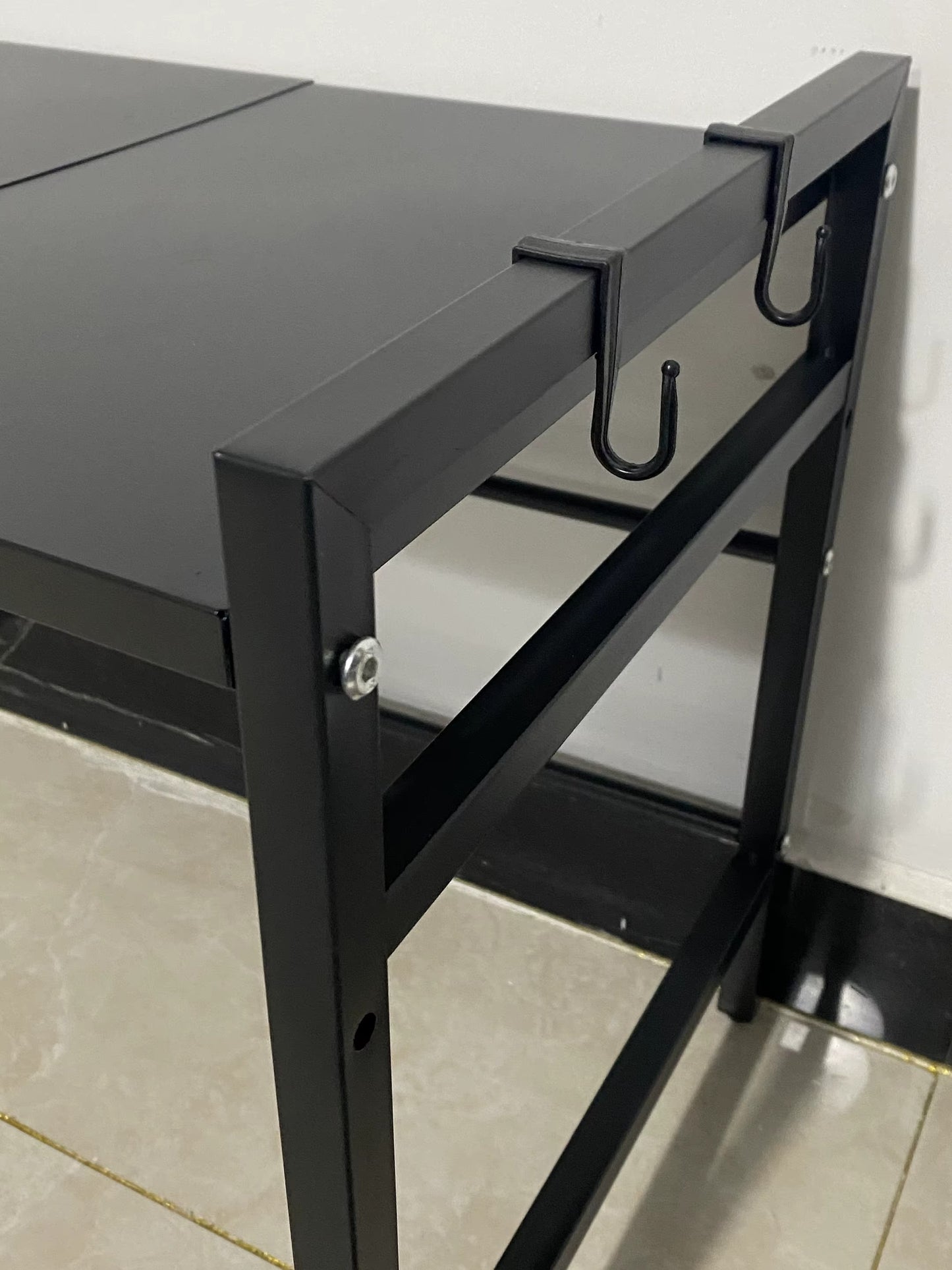 Expandable Carbon Steel Microwave & OTG Stand