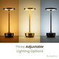 Premium Metal Touch LED Table Lamp with Heavy Base