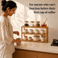 TriShelf Premium Bamboo Countertop Organizer Rack