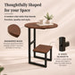 Dual-Tier G-Shaped Side Table