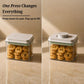 Pop Containers Set of 6 | Instant Vacuum | Airtight & BPA-Free Storage Containers