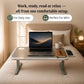 Portable Laptop Bed Station with LED Lamp & Charging