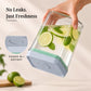 POP One-Touch Airtight Containers – Set of 6 | Stackable & BPA-Free | Patented