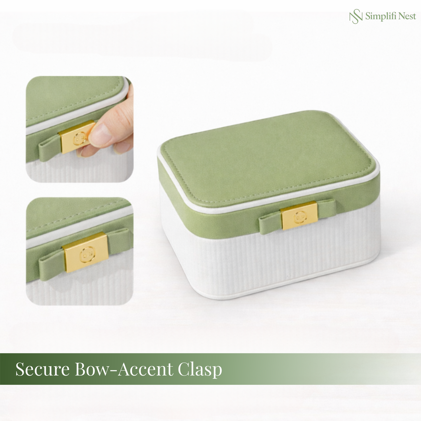 Premium Leather Jewelry & Travel Organizer