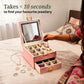 Large LED Jewelry & Makeup Organizer Box