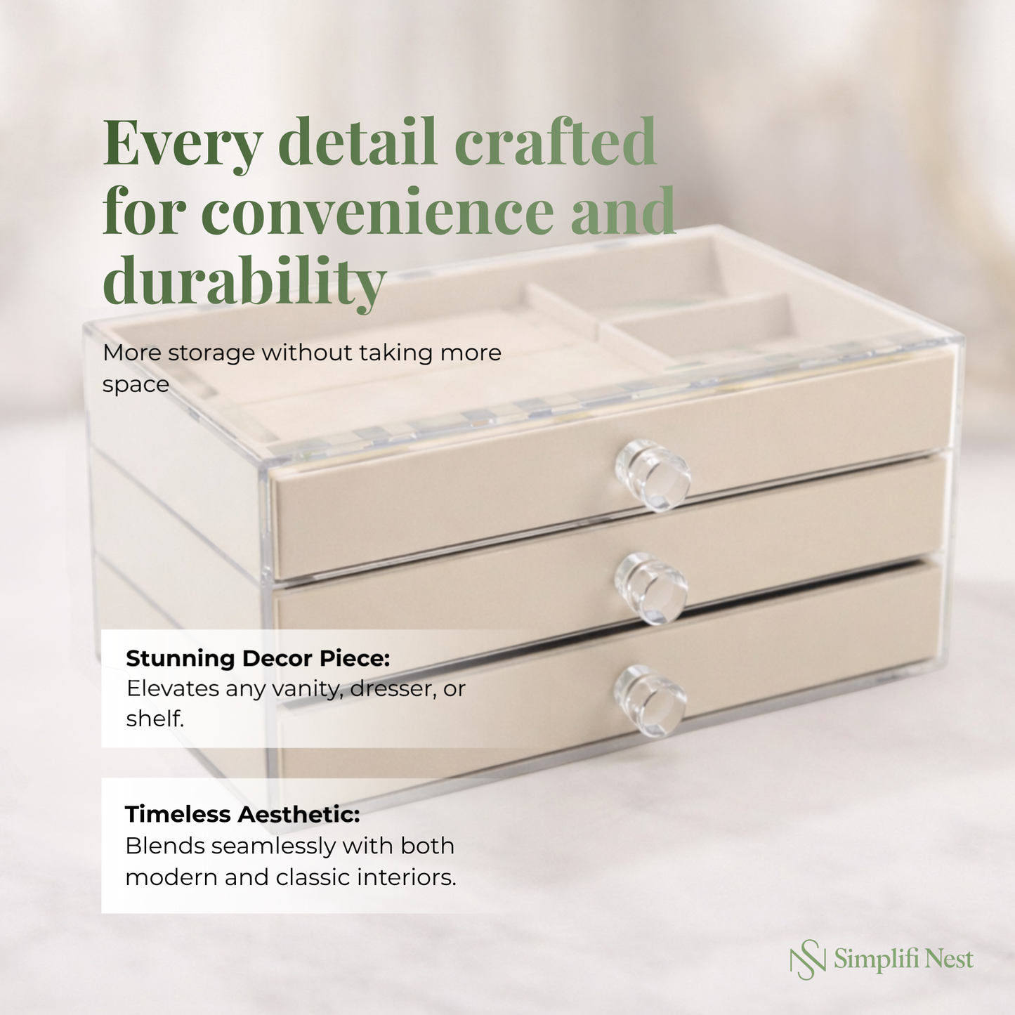 3-Tier Jewelry Organizer