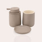 Elegant 3-Piece Ceramic Bathroom Set
