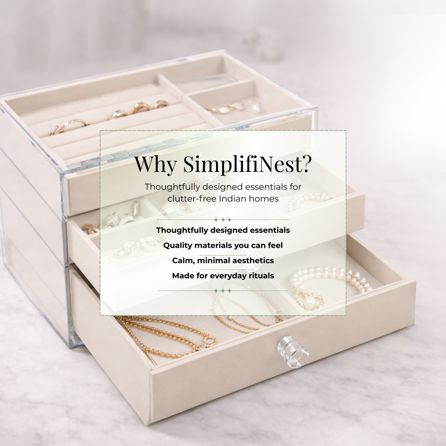 3-Tier Jewelry Organizer