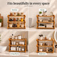 Bamboo Countertop Organiser Rack with Fibre Panels | Kitchen, Bathroom & Desk