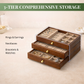 Crystal-Clear Fibre Jewelry Organizer