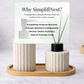 Artisan Ceramic & Bamboo 3-Piece Spa Set