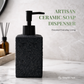 Artisan Ceramic Soap Dispenser