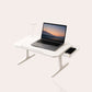 Portable Laptop Bed Station with LED Lamp & Charging