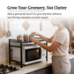 Expandable Carbon Steel Microwave & OTG Stand