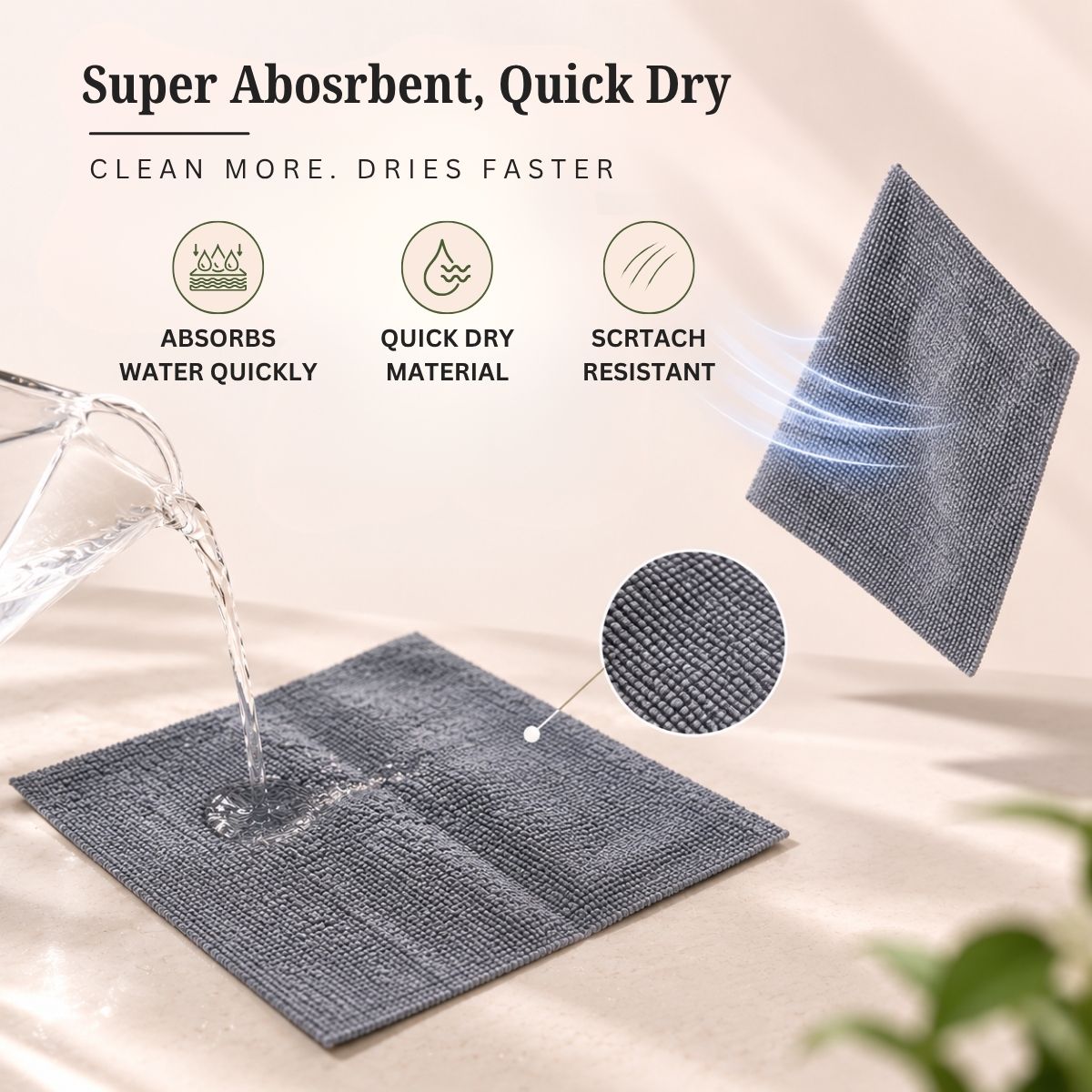 Microfiber Cleaning Cloths – Box Pack of 20