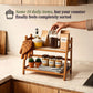 Bamboo 2-Tier Kitchen Counter Organizer Rack