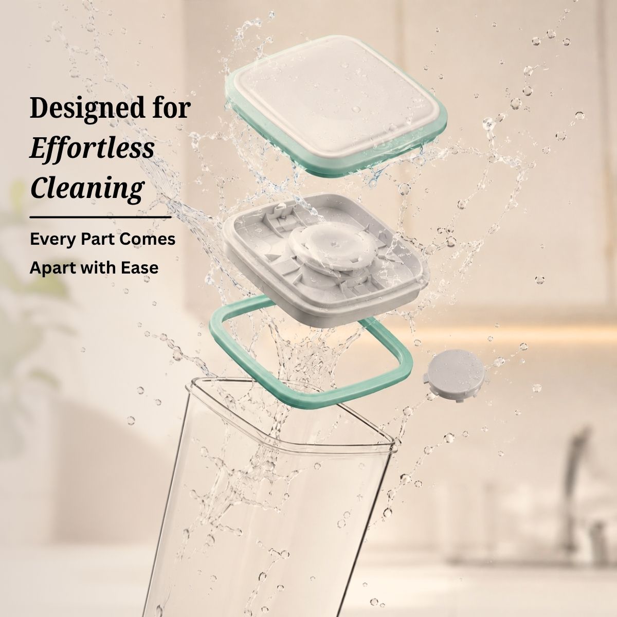 Pop Containers Set of 6 | Instant Vacuum | Airtight & BPA-Free Storage Containers