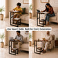 Dual-Tier G-Shaped Side Table