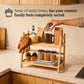Bamboo 2-Tier Kitchen Counter Organizer Rack