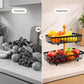 Rectangular Dual Tier Fruit & Vegetable Basket