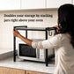Expandable Carbon Steel Microwave & OTG Stand