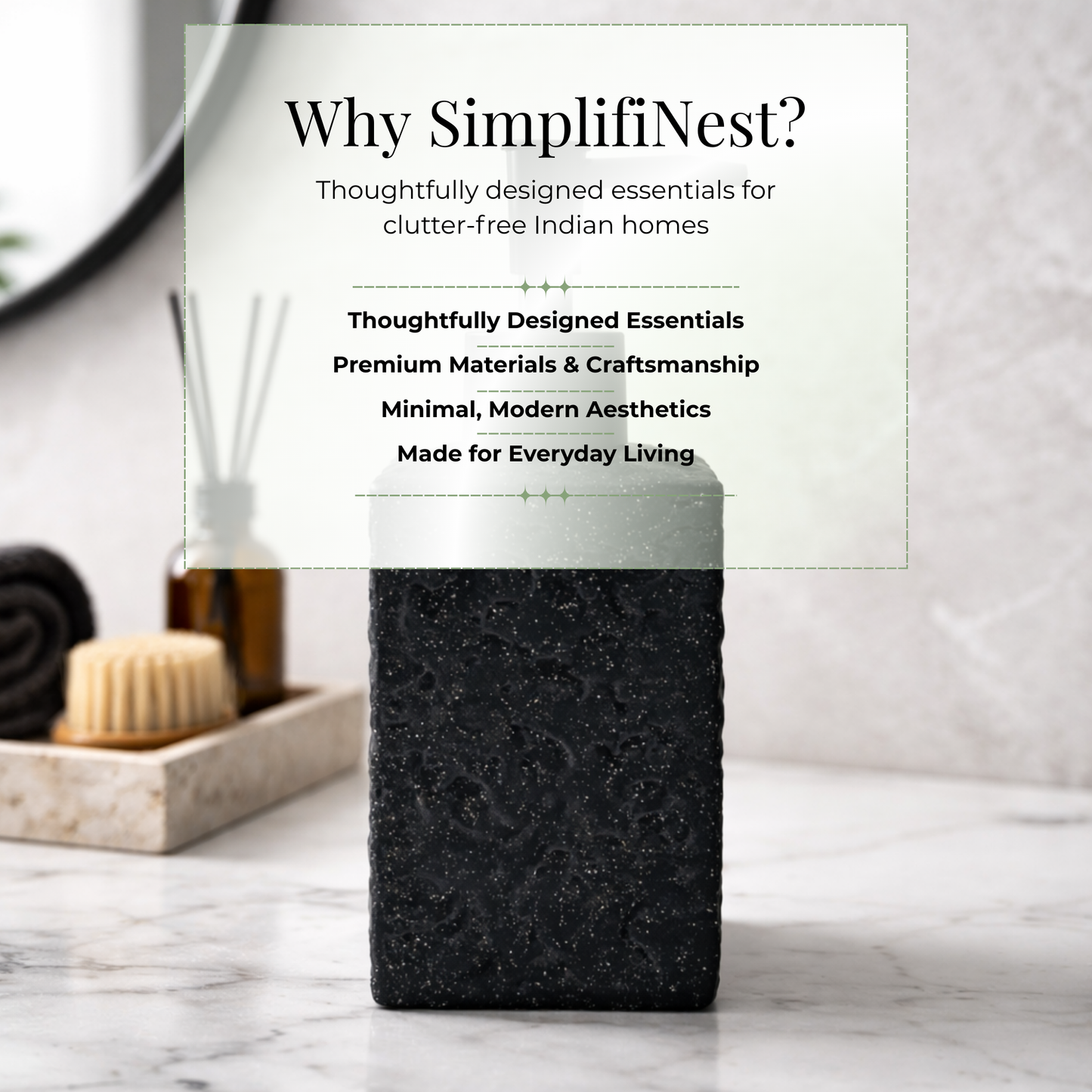 Artisan Ceramic Soap Dispenser