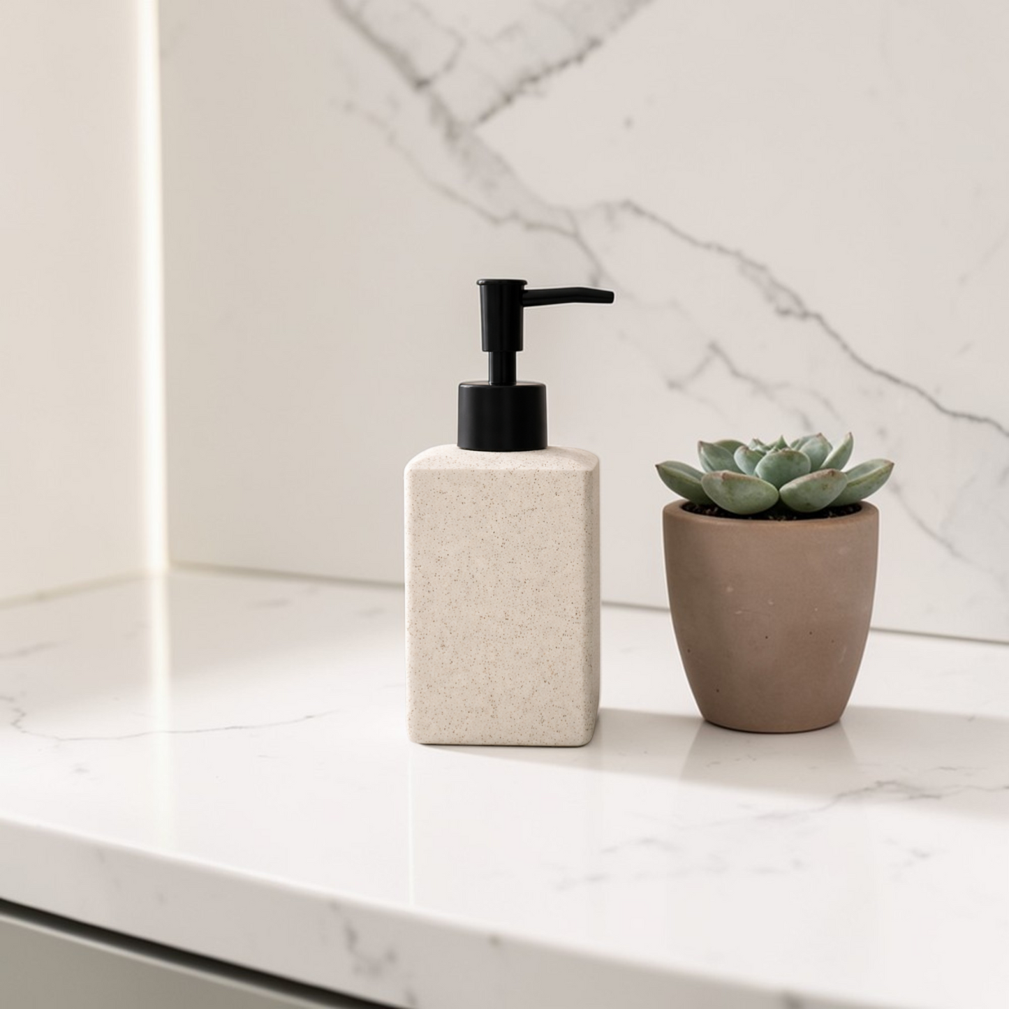 Artisan Ceramic Soap Dispenser