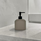 Ribbed Ceramic Soap Dispenser