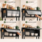 Over-Sink Dish Drying & Storage Rack with Frosted Cabinet Door | Fits Indian Sinks